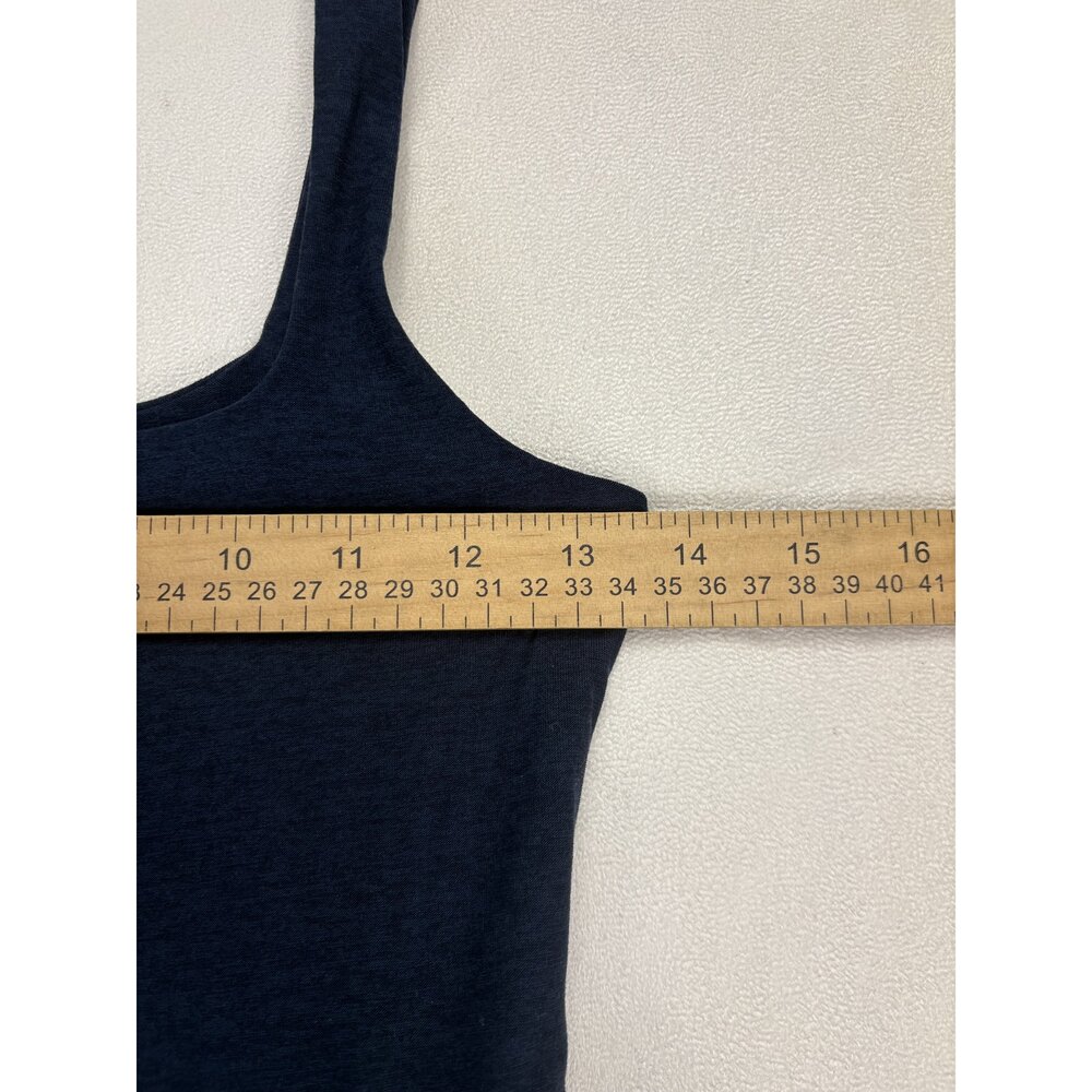 Beyond Yoga Navy Spaghetti Strap Maxi Dress S - Picture 8 of 9
